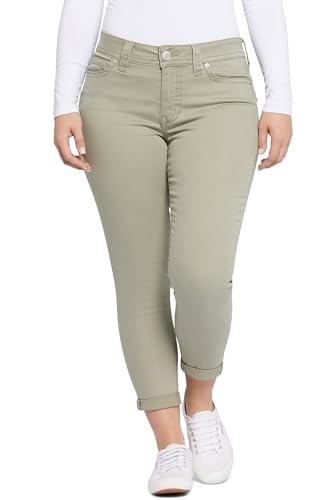 Jeans crop Seven7 Starlette sable 46 vêtement en denim stretch femme