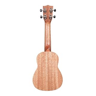 Kala Burled Meranti Soprano Ukulele, KA-20S - Les Beatles, Paul McCartney, John Lennon, RIngo Starr, George Harrison Kala Burled Meranti Soprano Ukulele, KA-20S – Image 2