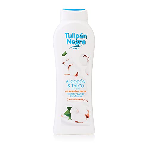 Tulipán Negro Gel de Baño Algodón y Talco 720 ml