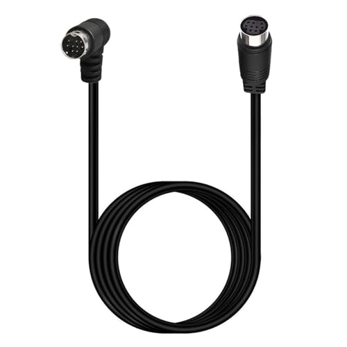 QMQJIA 9Pin Small DIN Cord S-Video Video Cable 9Pin Small Din Adapter Extension Cable for Home Entertainment