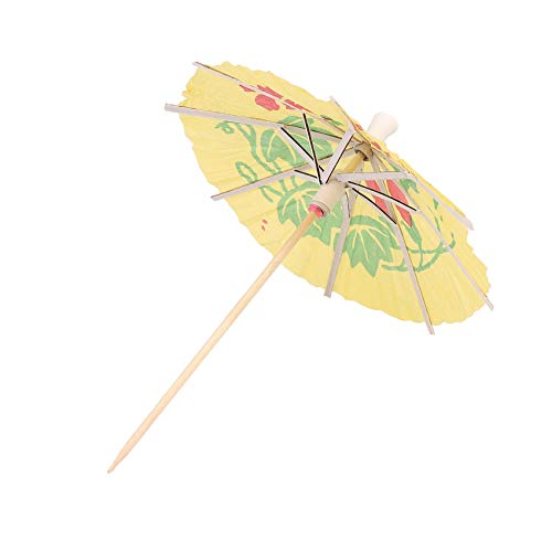 OVBBESS 100 Gemengd Papier Cocktail Parasols Parasols voor Party Tropische Drankjes Accessoires - Image 5