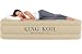 King Koil Queen Air Mattress with Built-in Pump - Best Inflatable Airbed Queen Size - Elevated Raised Air Mattress Quilt Top 1-Year Manufacturer Guarantee Included