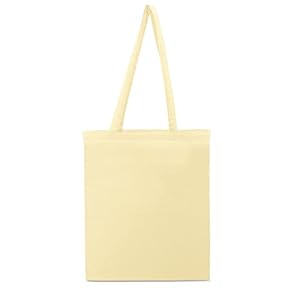My Custom Style Boodschappentassen van katoen in verschillende patronen en kleuren, beige, handgrepen 70 cm, 25 shopper katoen