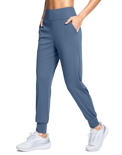 Image of SANTINY Women's Joggers Pants with Pockets Lightweight High Waisted Athletic Gym Workout Pants for Women Yoga Travel