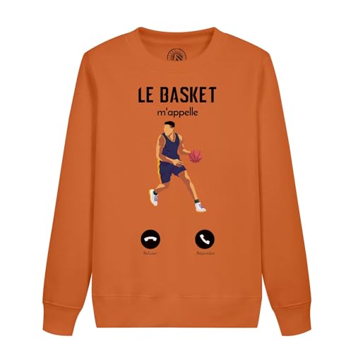 Sweat enfant basket m'appelle contre le froid des entraînements