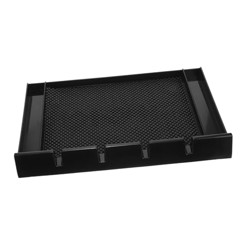 GLEAVI Barber Clipper Tray and Hair Salon Organizer Mat Non-slip Hair Styling Tools Holder for Barbershop Station Desktop Storage