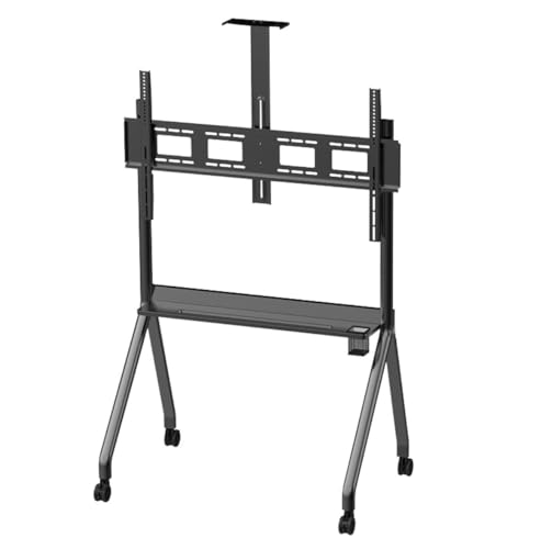Soporte universal para TV de 40 a 75 pulgadas móvil negro miniatura 1