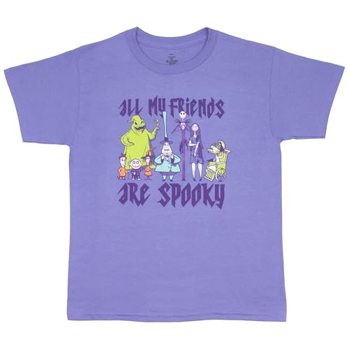 Disney Nightmare Before Christmas Boys Graphic Tees Short Sleeve T Shirts Jack Skellington Graphic Print 2 Pack Boys Tees3