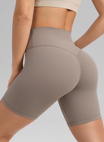 Image of CRZ YOGA Secretsculpt Biker Shorts 6 inch | Booty Scrunch Butt, Butterlift, Buttery Soft, Moderate Compression, Workout, Pilates, No Front Seam, High Waist, for Women