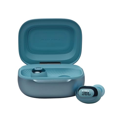 Image of JBL Live Buds 3 - Cancelling Bud-Type Earbuds - Blue