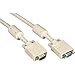 Black Box VGA Video Cable with Ferrite Core, Beige, Male/Female, 5-ft. (1.5-m)