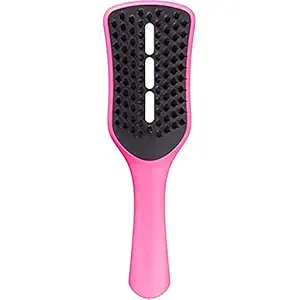 Tangle Teezer | Easy Dry & Go Vented Hairbrush for Wet Hair | Adds Volume, Smoothness and Shine | Vented Brush Reduces Blow Dry Time | Shocking Pink