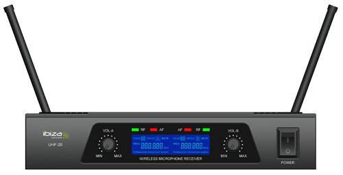 Ibiza UHF20 Microphone sans fil