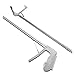 COSMEVIVI 1.2m Stainless Steel Snake Tong Catcher Clip Pet Snake Accessories Sturdy