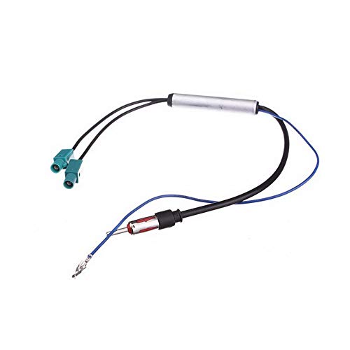 Boomboost J[WIAei AM/FM I[fBIMAvu[X^[P[ufA Fakra 󒆃A_v^[̌ Compatible for AEfB Compatible for tHNX[Q