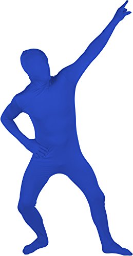 Capital Costumes Blue Body Suit Blue Skin Costume (COS-Morph-BU)