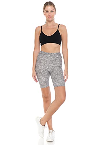 Leggings Depot Women's 10"/ 8"/ 5"/ 2" High Waist Active Running Shorts, Womens Biker Shorts - Image 6