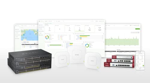 Zyxel Wifi 5 Ac1200 W2 Wireless Gigabit Business Access Point | Mesh, Seamless Roaming, Captive Portal | Cloud, App, Direct Or Controller Management | 1 Year Nebula Pro Included | Poe Support | Wac500 #TOP4