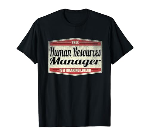 Funny Profession Quote Vintage Human Resources Manager Camiseta