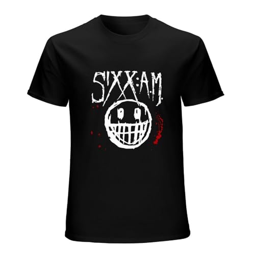 Photo de ROSY CONFIDANTE Men's Sixx A.M. Sixx Am Men's T-Shirt Black M