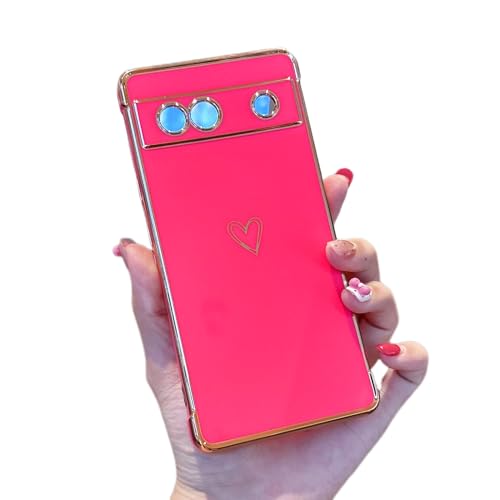 Coque Pixel 7a antichoc rose évite rayures objectif photo