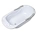 Big Softies Plastic Bath Tub, White