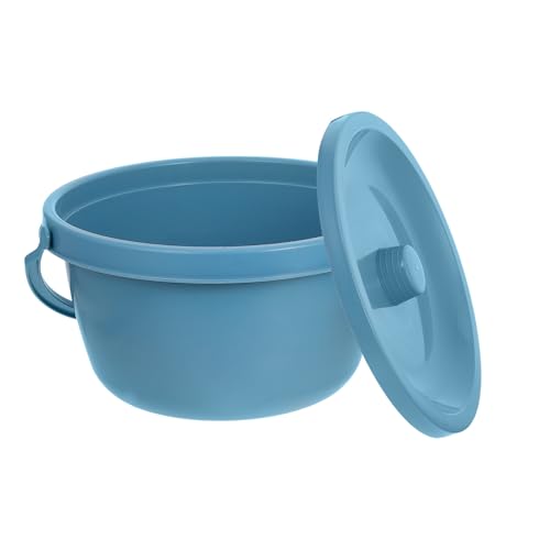 Pot de chambre portable de voyage récipient plastique pour camping et nuit au lit