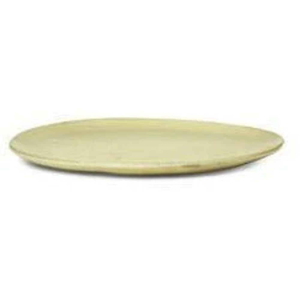 Ferm LivingFlow Plate Yellow Speckle Diameter 22 cm