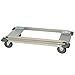 Quantum Storage Systems DB2448C Modular Dolly Frame for Wire Shelving Units, Chrome Finish, 7