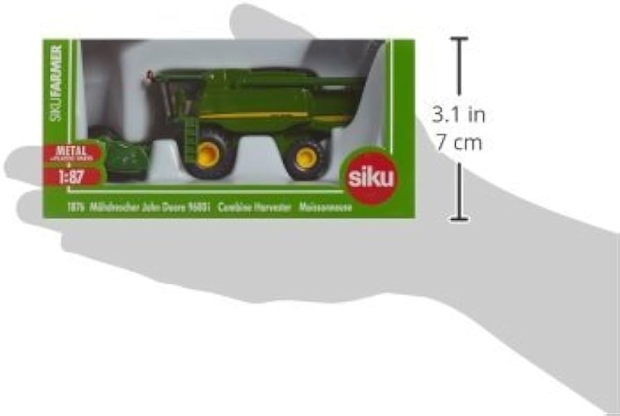Amazon | ジク (SIKU) ジョンディア 9680i コンバイン収穫機 1/87