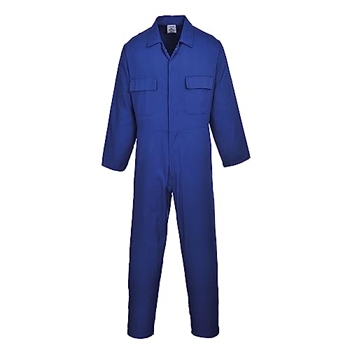 Portwest S999 Mono De Trabajo De Polialgodón Euro Workwear Para Hombre Azul Real, S