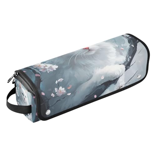 Bolsa de viaje para herramientas de cabello y tapete resistente al calor con cierre, gran capacidad, organizador para herramientas calientes como planchas, rizadores y estilizadores - Diseño 2 en 1 con tapete resistente al calor desmontable miniatura 1