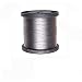 XMRISE 304 Stainless Steel Wire Rope Cable Bare Fishing Line Soft Stranded Rustproof Lifting Clothesline1*7 Structure,Dia0.02 Length328ft