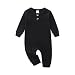 KIDDLETOWN Baby Strampler, Baby Schlafanzug, Baumwolle Strampler Neugeborene, Langarm Schlafanzug Schlafstrampler Pyjama Kleidung Neugeborene Babykleidung für Mädchen und Jungen 6-9 Monate