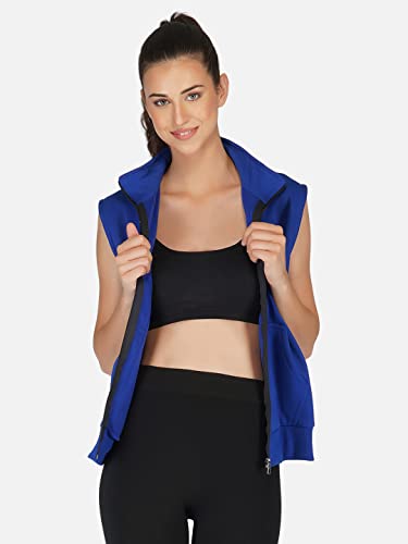 Image of UZARUS Women's Half Sleeves Cotton Fleece Premium Jacket
