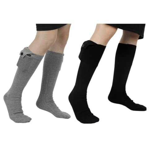 Chaussettes chauffantes électriques lavables pour ski et randonnée - 7