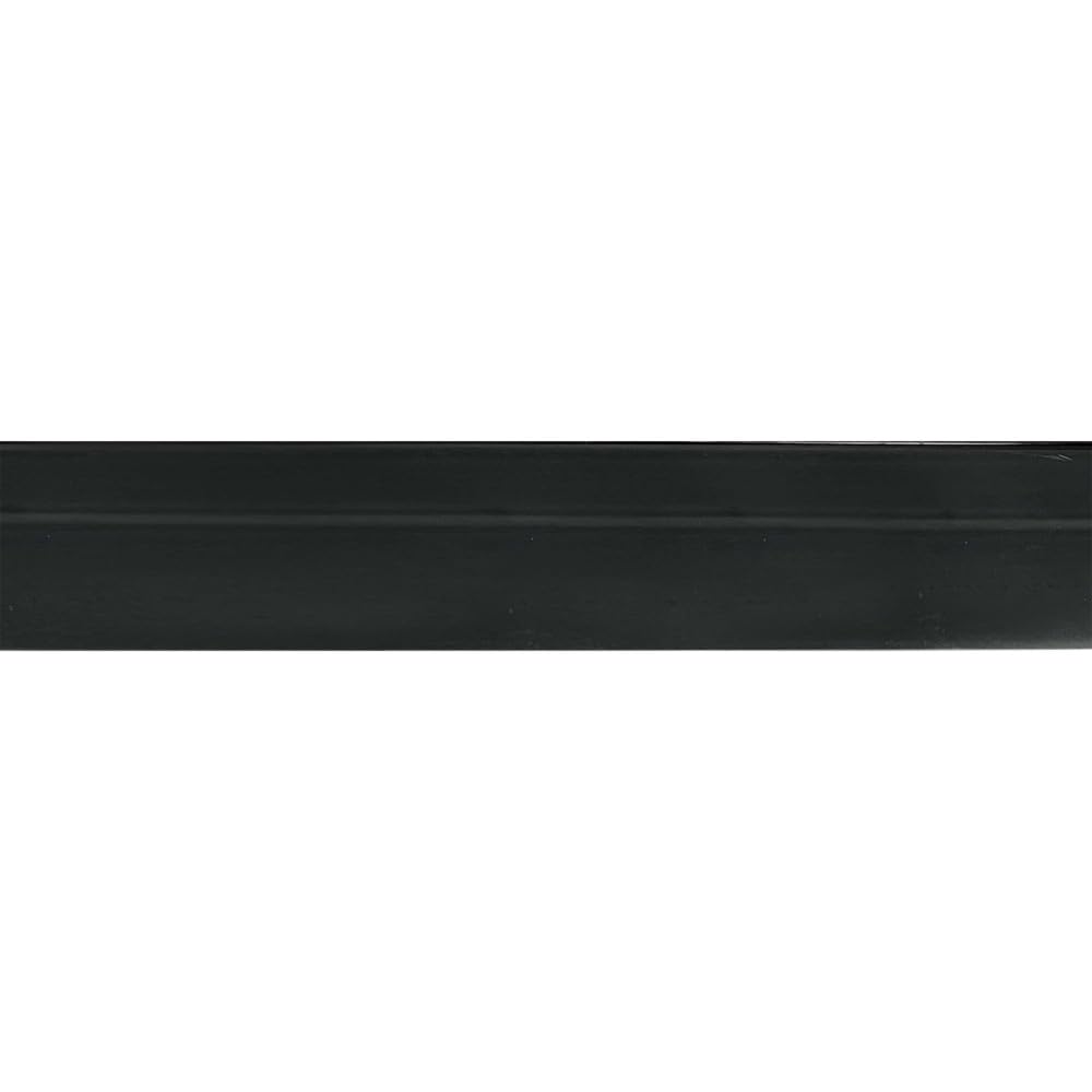 SN Deco - Vorhangschiene SH Set 2-läufig, Gardinenschiene, vorgebohrt, m. Blende schwarz 7.5cm, Komplettes Zubehör und Röllchen (Schiene Schwarz, Blende Schwarz, 300 cm - aus 2 Teilen)