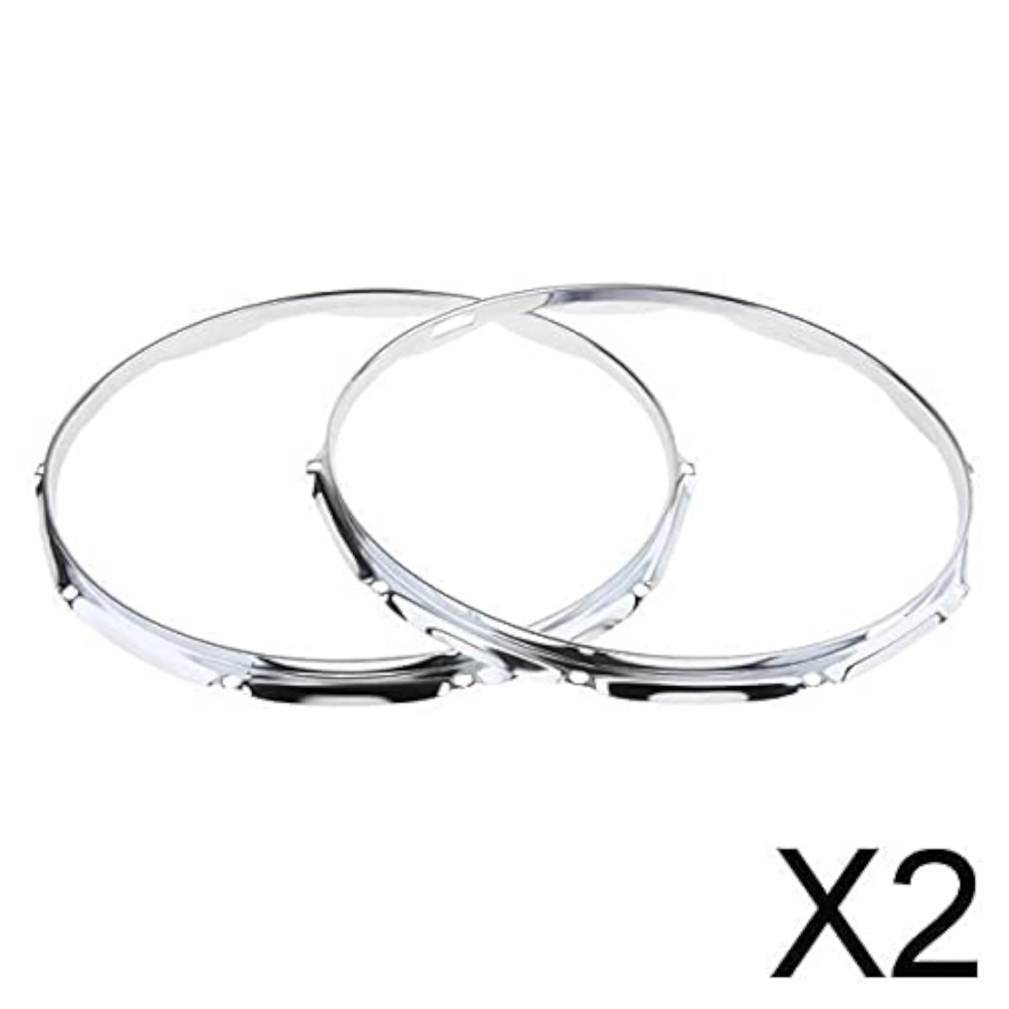 4 Pair Iron Sanre Drum Hoop Ring Rim, Musical Accessories