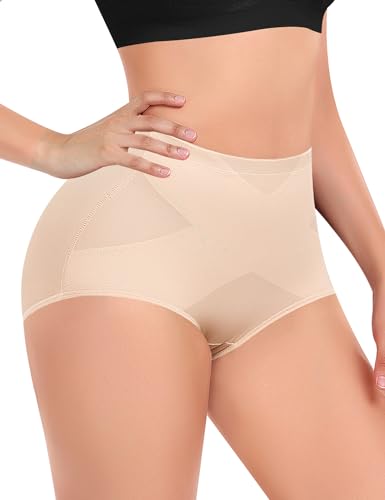 Image of Werena High Waisted Tummy Control Shapewear Panties for Women Body Shaper Underwear