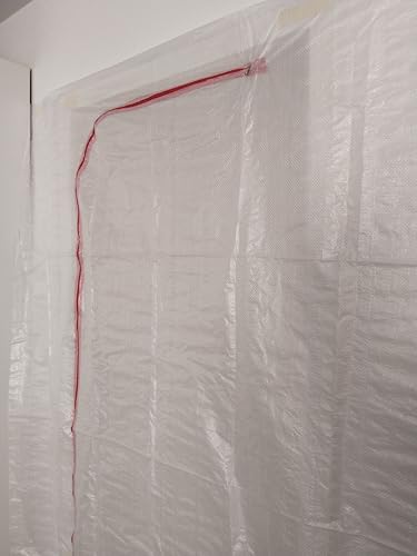 UNITEX®Gewebefolie Staubschutztür 220x150 mehrfach einsetzbar,wasserdicht, UV beständig, reißfest***DIREKT VOM HERSTELLER*** KEINE IMPORT WARE***