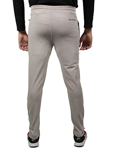 Image of Slim Fit Track Pant with Zipper Pockets