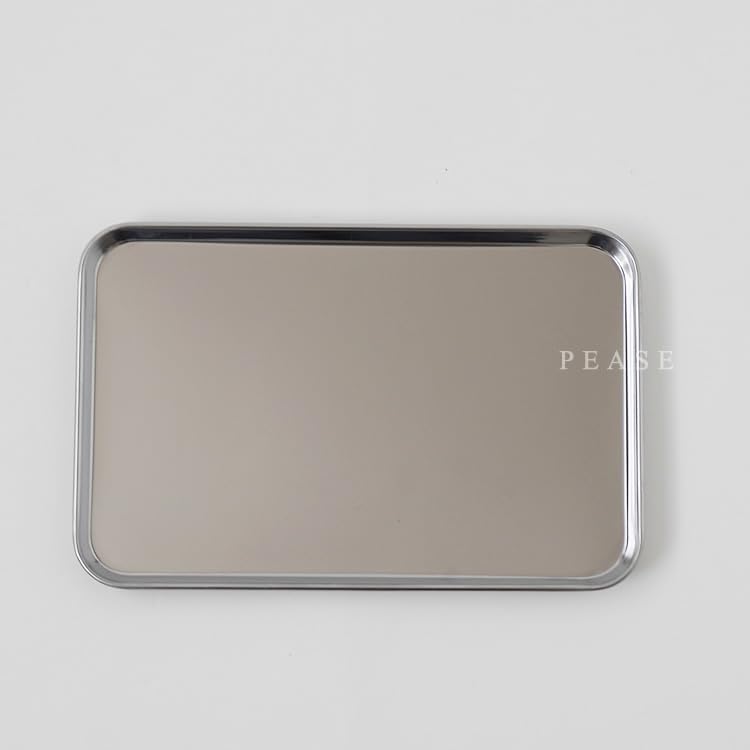 Amazon | pease-476 ステンレス トレー 1個 シルバー カフェトレー