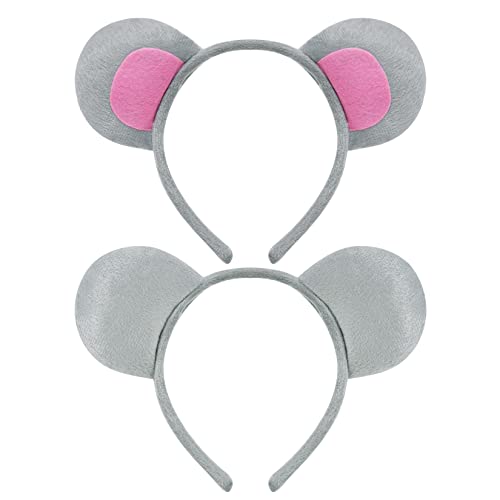 Disfraz infantil gris de ratón con tutu y accesorios miniatura 5