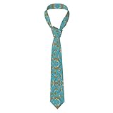 Cravate amusante avec motif kangourou imprimé zoo : cette cravate est finement décorée et se marie parfaitement avec n'importe quelle chemise, ce qui la rend idéale pour le bureau, un mariage ou une fête. Son ourlet anti-balancement vous assure une élégance toute la journée.
