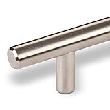 SO-TECH® G17 Manija barral Manija de mueble con tubo de acero fino Distancia entre los pozos de sondeo 320 mm Ø 12 mm