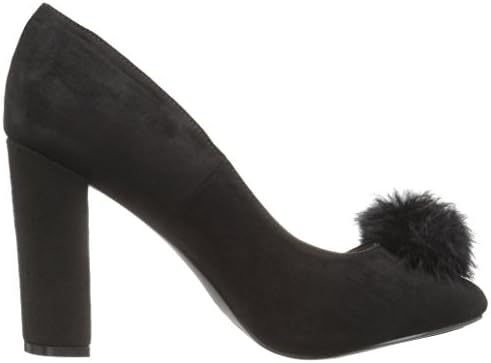 Penny Loves Kenny Women's RIZ Ballet Flat, Black Micro Suede, 7 W US | Image 5