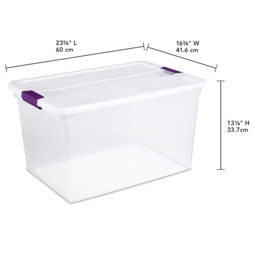 Sterilite 6-Pack 66 Qt Storage Bins – ClearView Organization - Image 4