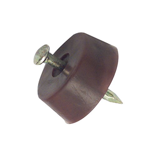 Preisvergleich Produktbild Secotec 105033015 Bodenträger abgeflacht 15mm zum Nageln braun 60 Stück