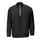 Easton Mens Adult Medium ALPHA CAGE JACKET LS BK M, Black, Medium US