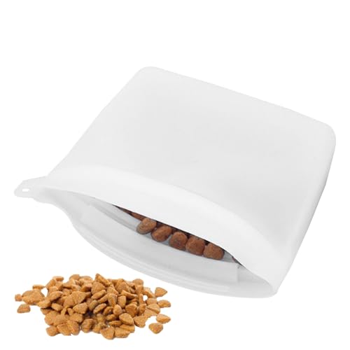 Silikonbeutel Für Hundeleckerlis - Leckerli Beutel Für Hunde | Haustier-Belohnung-Halter Für Das Training | Belohnung Tasche | Wasserdichter Snack-Beutel Für Hunde | Tragbarer Silikon Futterbeutel